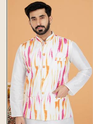 Kurta Pajama with Jacket Set 2