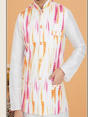 Kurta Pajama with Jacket Set 3