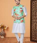 Kurta Pajama with Jacket Set