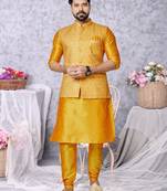 Kurta Pajama with Jacket Set