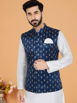 Kurta Pajama with Jacket Set 2