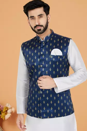 Kurta Pajama with Jacket Set