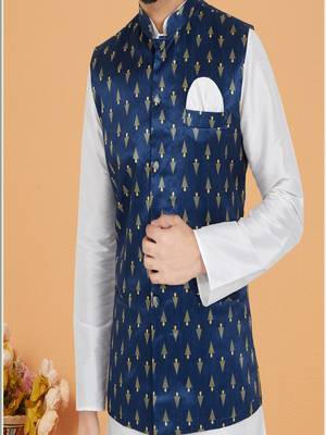 Kurta Pajama with Jacket Set 3