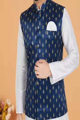 Kurta Pajama with Jacket Set