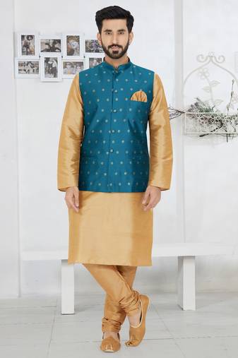 Kurta Pajama with Jacket Set