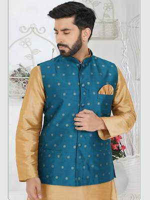 Kurta Pajama with Jacket Set 2