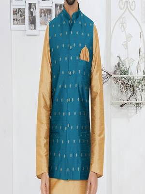 Kurta Pajama with Jacket Set 3