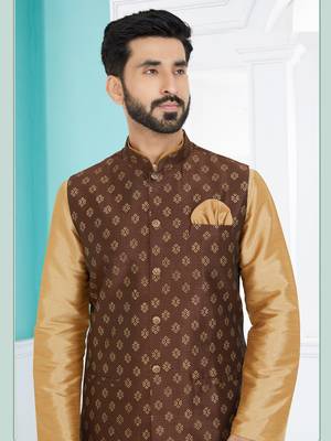 Kurta Pajama with Jacket Set 2