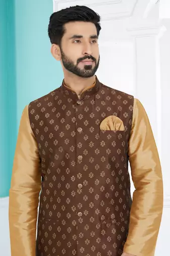 Kurta Pajama with Jacket Set