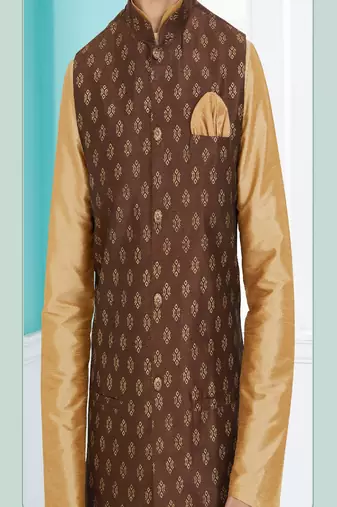 Kurta Pajama with Jacket Set