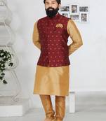 Kurta Pajama with Jacket Set