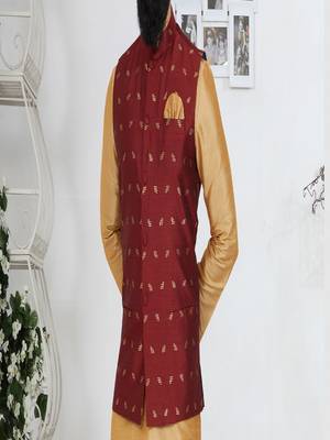 Kurta Pajama with Jacket Set 3