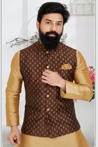 Kurta Pajama with Jacket Set
