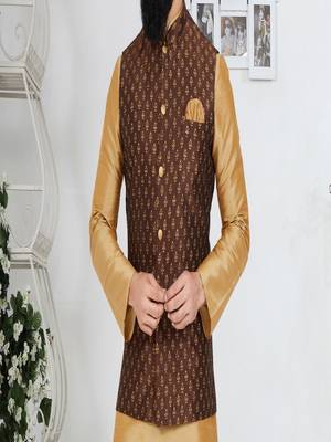 Kurta Pajama with Jacket Set 3