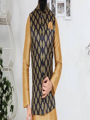 Kurta Pajama with Jacket Set 3