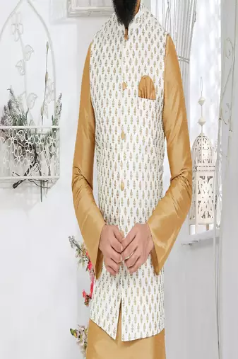 Kurta Pajama with Jacket Set