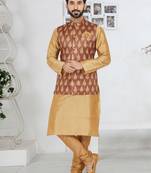 Kurta Pajama with Jacket Set