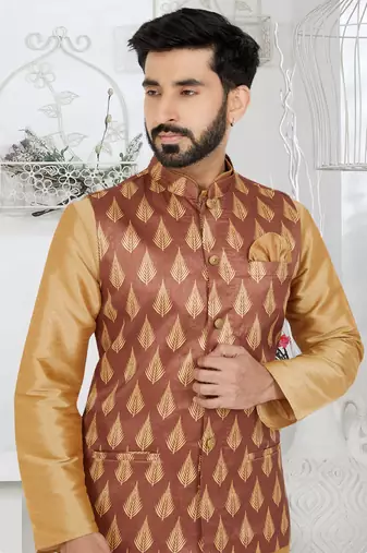 Kurta Pajama with Jacket Set