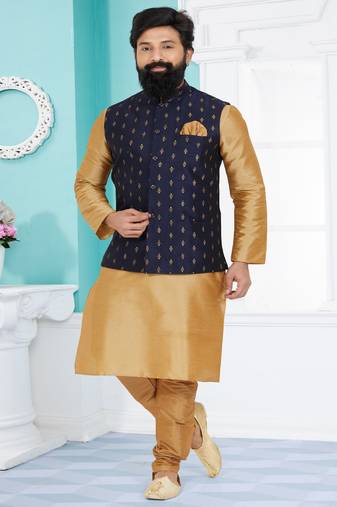 Kurta Pajama with Jacket Set