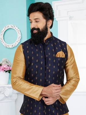 Kurta Pajama with Jacket Set 2