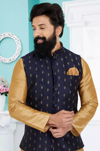 Kurta Pajama with Jacket Set