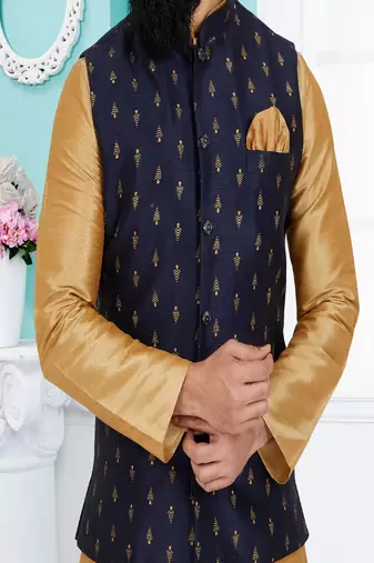 Kurta Pajama with Jacket Set