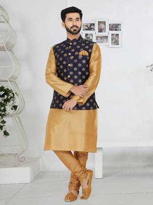 Kurta Pajama with Jacket Set 1