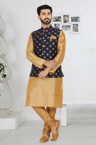 Kurta Pajama with Jacket Set