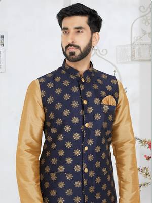 Kurta Pajama with Jacket Set 2