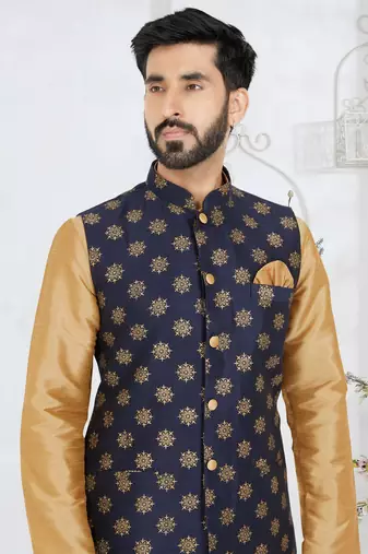 Kurta Pajama with Jacket Set