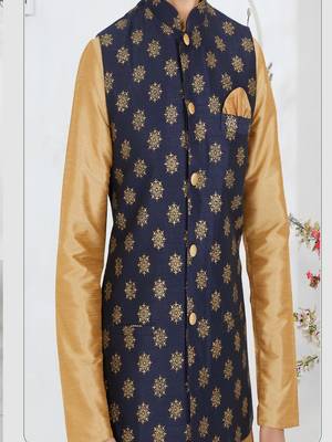 Kurta Pajama with Jacket Set 3