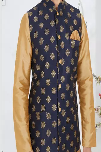 Kurta Pajama with Jacket Set