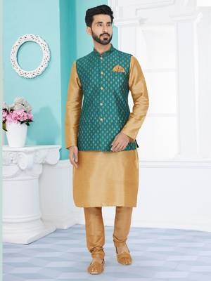 Kurta Pajama with Jacket Set 1