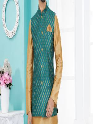 Kurta Pajama with Jacket Set 3