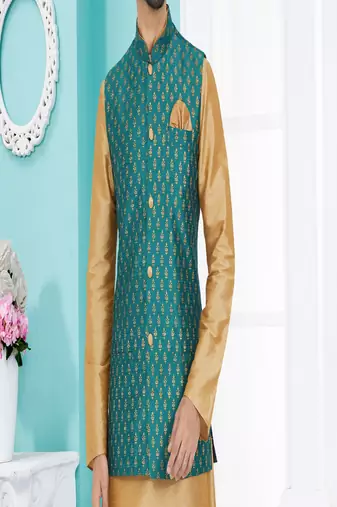 Kurta Pajama with Jacket Set