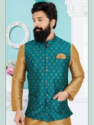 Kurta Pajama with Jacket Set 2