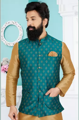 Kurta Pajama with Jacket Set