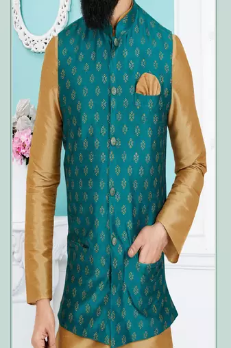 Kurta Pajama with Jacket Set