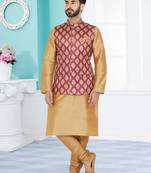 Kurta Pajama with Jacket Set