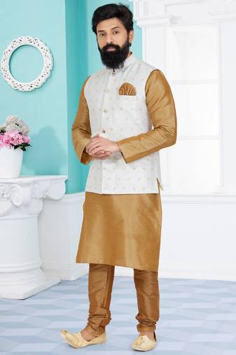 Kurta Pajama with Jacket Set