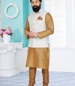 Kurta Pajama with Jacket Set