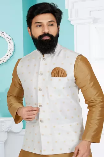 Kurta Pajama with Jacket Set