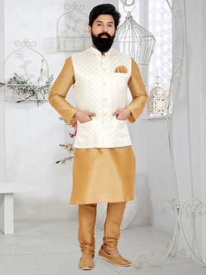 Kurta Pajama with Jacket Set 1
