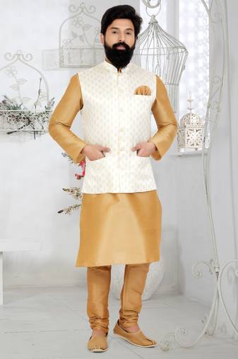Kurta Pajama with Jacket Set
