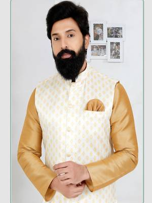 Kurta Pajama with Jacket Set 2