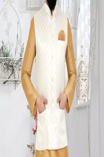Kurta Pajama with Jacket Set