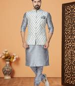 Kurta Pajama with Jacket Set