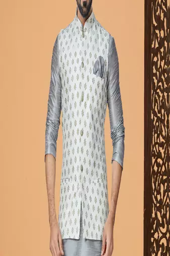 Kurta Pajama with Jacket Set