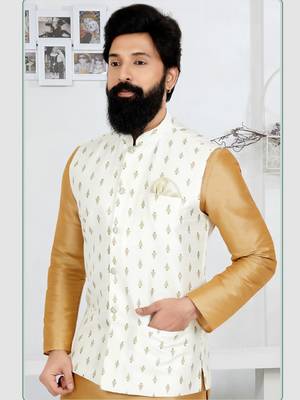 Kurta Pajama with Jacket Set 2