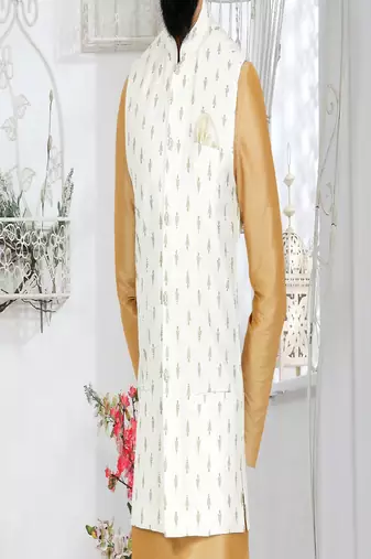 Kurta Pajama with Jacket Set